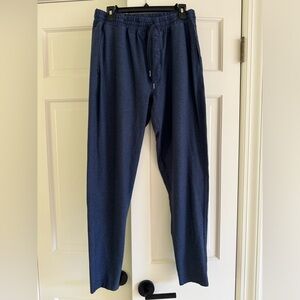 Outdoor Voices Men’s Navy Blue Spacedye Sweatpants Size Large